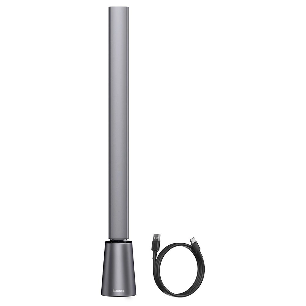 Baseus Smart Eye wireless LED desk lamp with battery 2200 mAh gray (DGZG-0G)eng