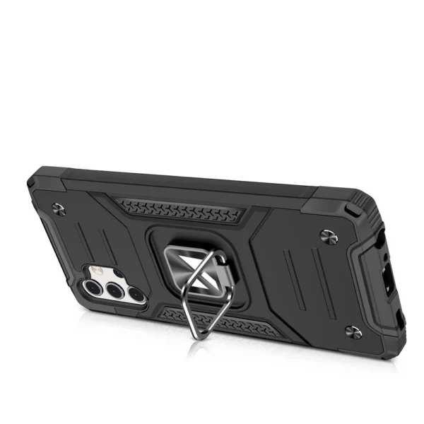 Wozinsky Ring Armor Case Kickstand Tough Rugged Cover for Samsung Galaxy A32 5G blackeng