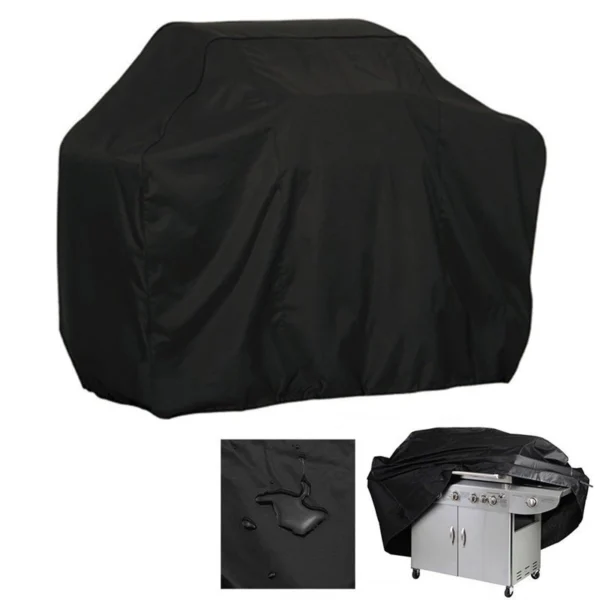 Waterproof grill cover, bicycle cover, bike cover, garden furniture cover, XXL cover, blackeng
