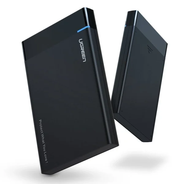 [ON RETURN] Ugreen bay for HDD SSD drive 2.5 '' SATA drive USB 3.2 Gen 1 (5 Gbps) micro USB SuperSpeed + cable 0.5 m black (US221 30848)eng