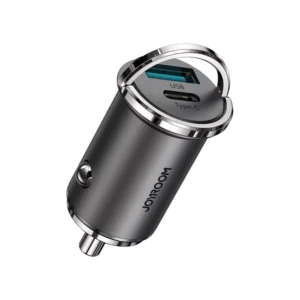 Joyroom fast car charger USB Type C / USB 45 W 5 A Power Delivery Quick Charge 3.0 AFC SCP gray (C-A35)eng