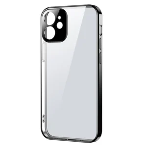 Joyroom New Beauty Series ultra thin case with electroplated frame for iPhone 12 Pro Max black (JR-BP744)eng