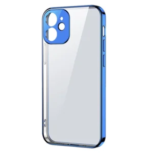 Joyroom New Beauty Series ultra thin case with electroplated frame for iPhone 12 Pro Max dark-blue (JR-BP744)eng