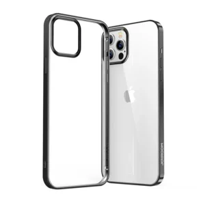 Joyroom New Beautiful Series ultra thin case with electroplated frame for iPhone 12 Pro Max black (JR-BP796)eng