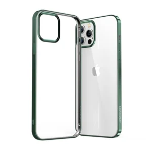 Joyroom New Beautiful Series ultra thin case with electroplated frame for iPhone 12 Pro Max green (JR-BP796)eng