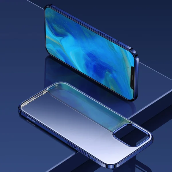 Joyroom New Beautiful Series ultra thin case with electroplated frame for iPhone 12 Pro Max green (JR-BP796)eng