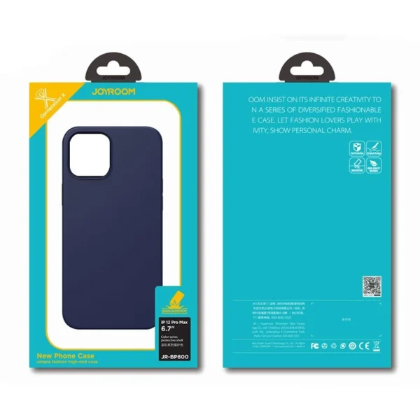 Joyroom Color Series case for iPhone 12 mini black (JR-BP798)eng