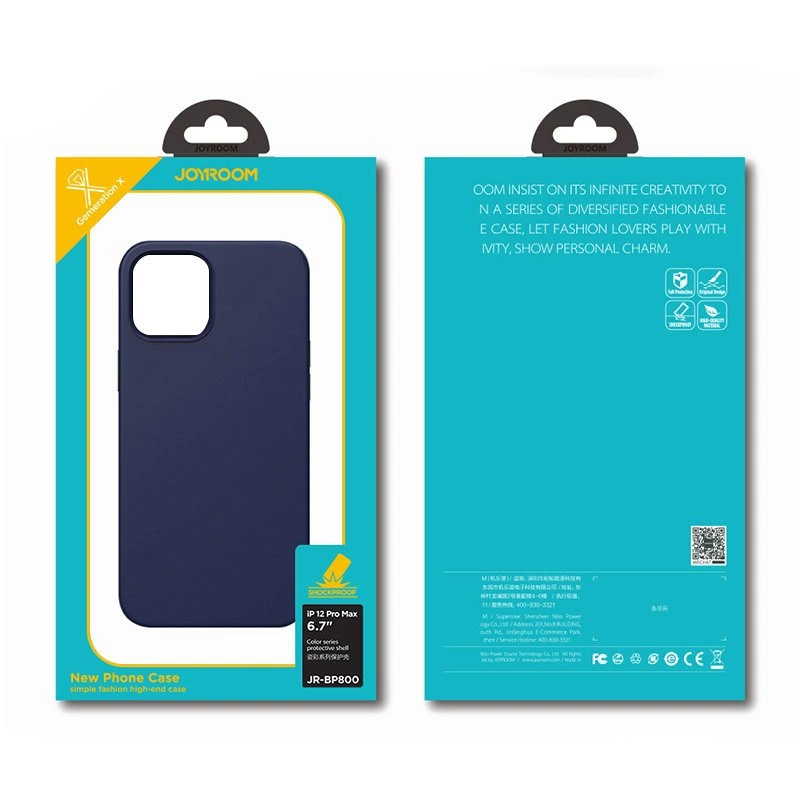 Joyroom Color Series case for iPhone 12 Pro Max blue (JR-BP800)eng