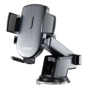 Joyroom car phone holder with telescopic extendable arm for dashboard and window black (JR-OK3)eng