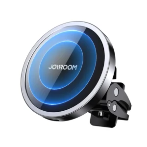 Joyroom Car Magnetic Holder Qi Wireless Inductive Charger 15W (MagSafe Compatible for iPhone) Black (JR-ZS240)eng