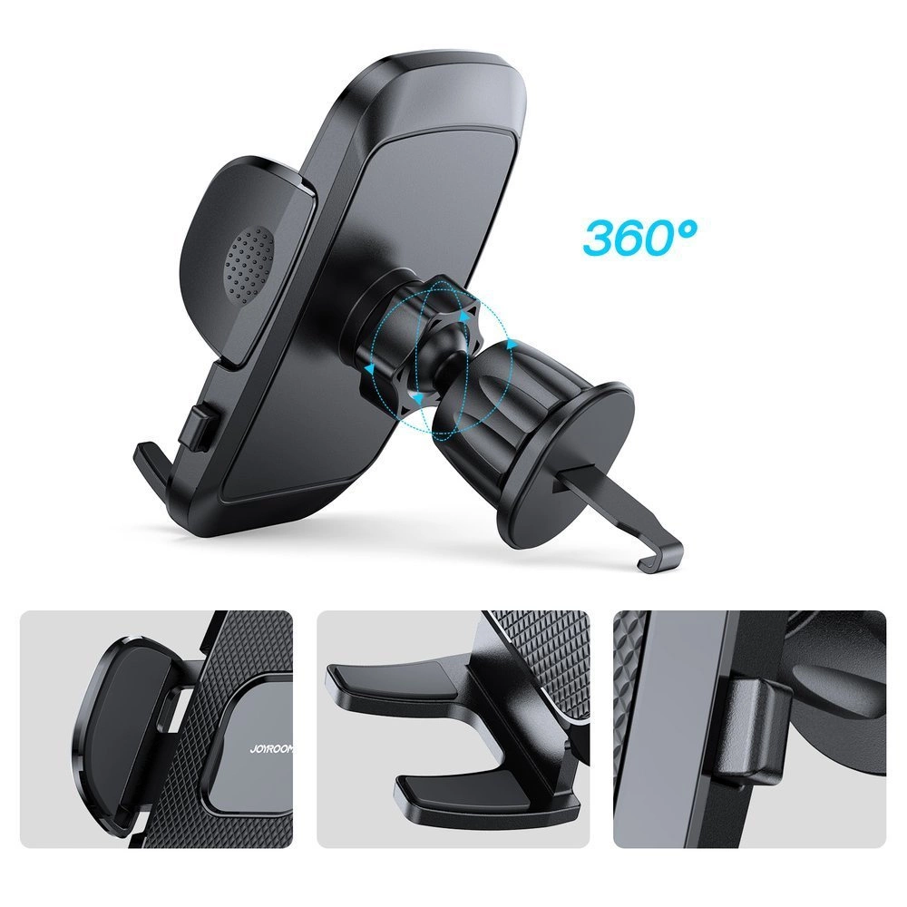 Joyroom Car Phone Clip Holder Air Vent Ventilation Grille Black (JR-ZS259)eng