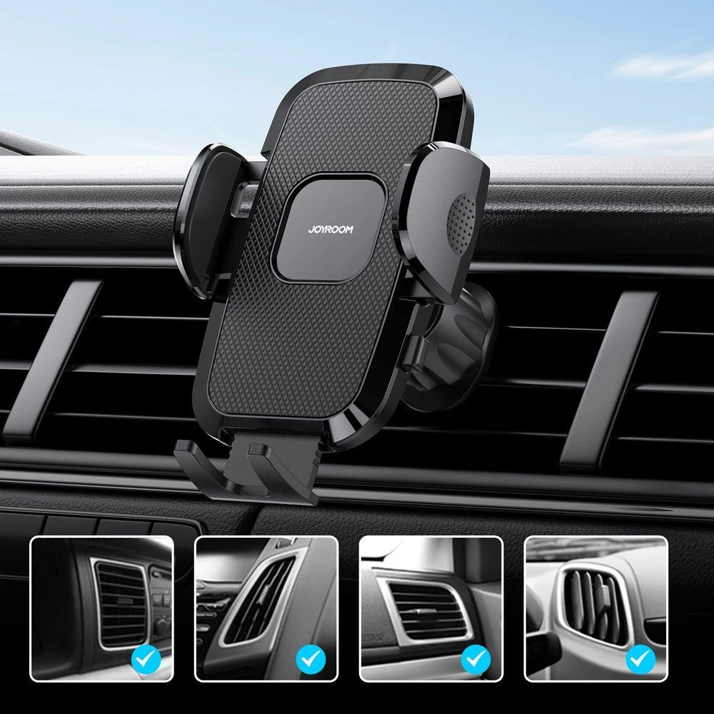Joyroom Car Phone Clip Holder Air Vent Ventilation Grille Black (JR-ZS259)eng