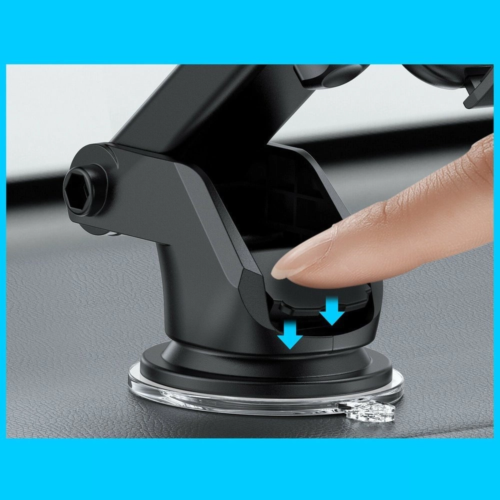 Joyroom car phone holder with telescopic extendable arm for dashboard and windshield black (JR-ZS259)eng