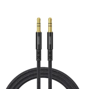 Joyroom Car Stereo Audio Cable SY-10A1 stereo AUX mini jack 3.5mm / mini jack 3.5mm 1m - blackeng