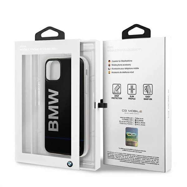 Etui BMW BMHCN58PCUBBK iPhone iPhone 11 Pro 5,8" czarny/black hardcase Signature Printed Logoeng