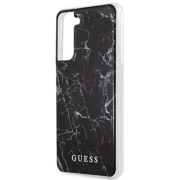 Guess GUHCS21MPCUMABK S21+ G996 black/black hardcase Marbleeng