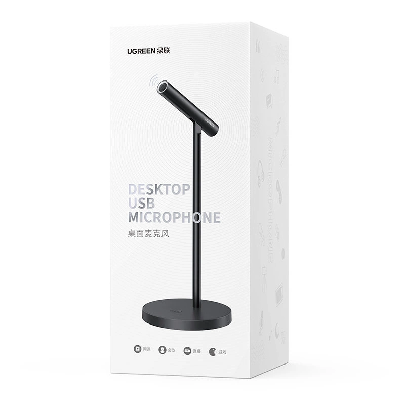 Ugreen USB Type C desk microphone black (CM379 10934)eng
