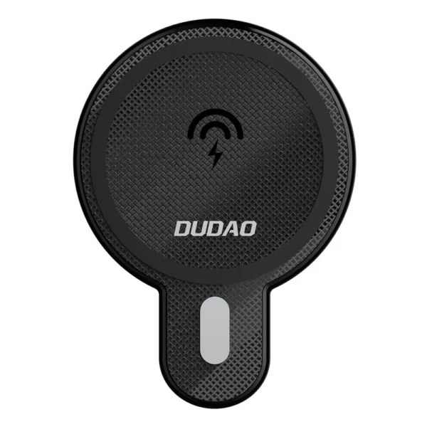 Dudao magnetic car holder inductive Qi charger 15W (compatible with MagSafe) black (F13)eng