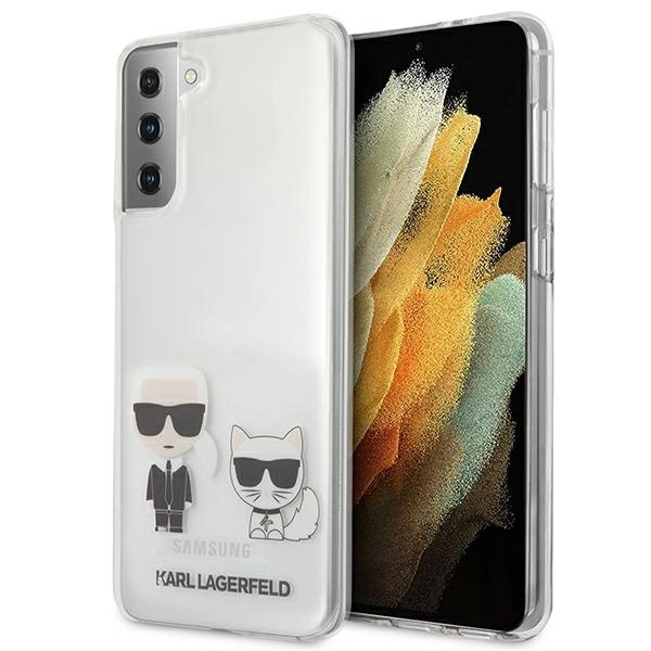 Karl Lagerfeld KLHCS21MCKTR S21+ G996 hardcase Transparent Karl & Choupetteeng