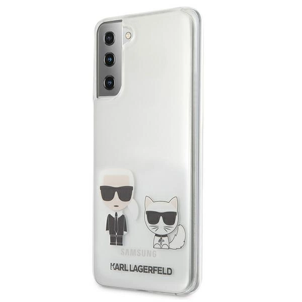 Karl Lagerfeld KLHCS21MCKTR S21+ G996 hardcase Transparent Karl & Choupetteeng
