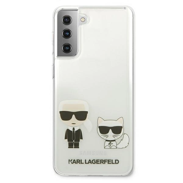 Karl Lagerfeld KLHCS21MCKTR S21+ G996 hardcase Transparent Karl & Choupetteeng