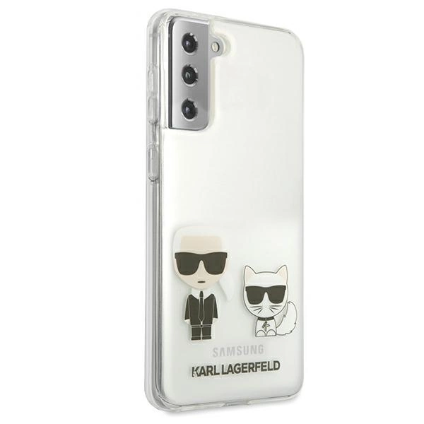 Karl Lagerfeld KLHCS21MCKTR S21+ G996 hardcase Transparent Karl & Choupetteeng