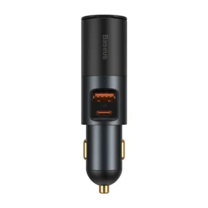 Baseus Share Together USB / USB Type C / cigarette lighter socket car charger 120W Quick Charge Power Delivery gray (CCBT-C0G)eng