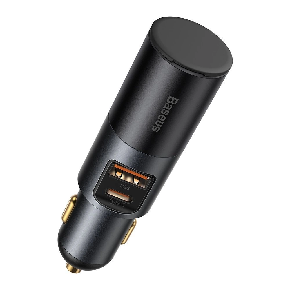 Baseus Share Together USB / USB Type C / cigarette lighter socket car charger 120W Quick Charge Power Delivery gray (CCBT-C0G)eng