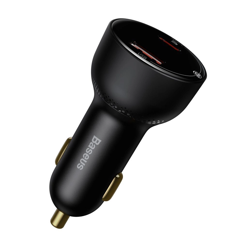 Baseus Superme fast car charger USB / USB Type C 100W PPS Quick Charge Power Delivery + USB cable Type C 100W (20V/5A) 1m black (TZCCZX-01)eng