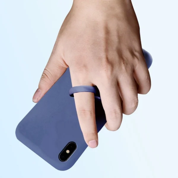 Silicone lanyard for the phone diamond ring pendant for a finger yelloweng