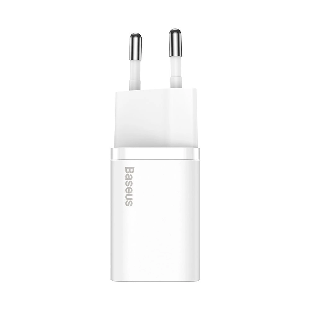 Baseus Super Si 1C fast charger USB Type C 30W Power Delivery Quick Charge white (CCSUP-J02)eng