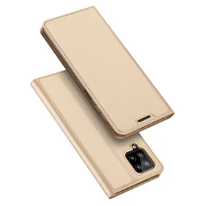 Dux Ducis Skin Pro Bookcase type case for Samsung Galaxy A22 4G goldeneng