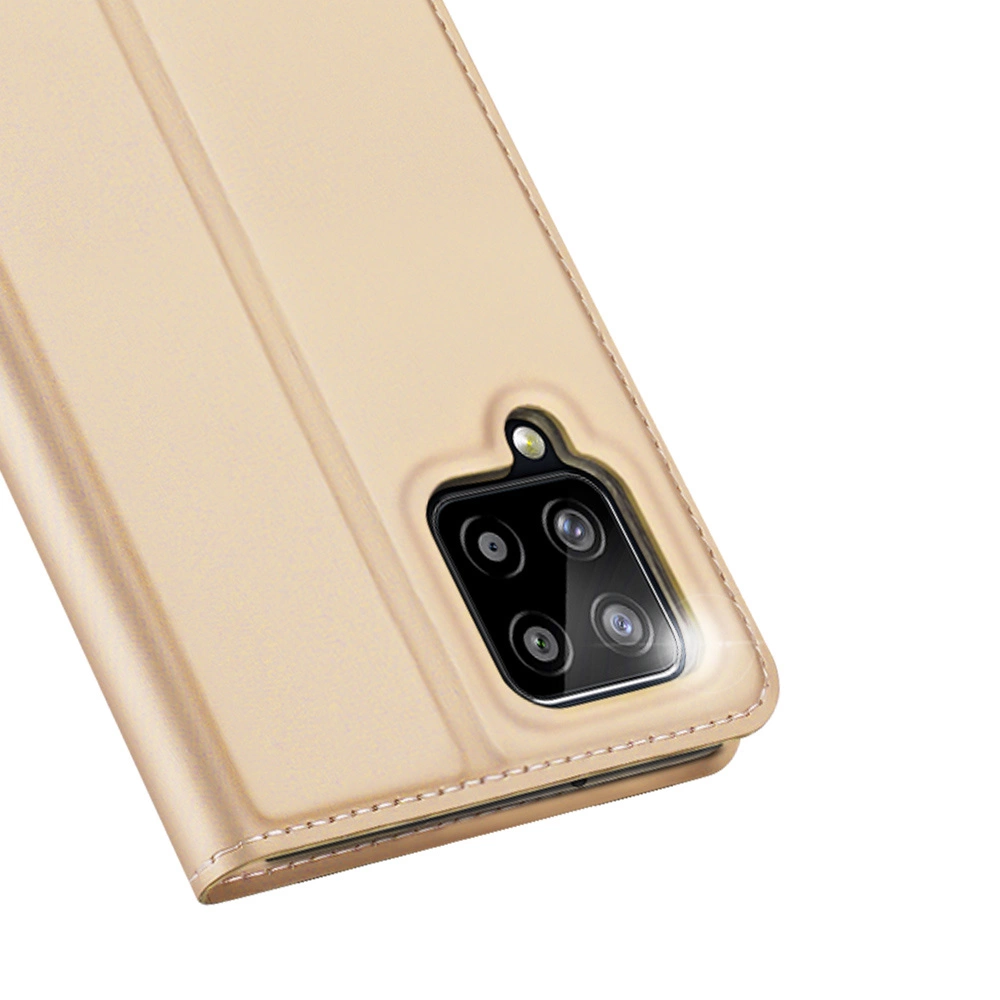 72313_3 Dux Ducis Skin Pro Bookcase type case for Samsung Galaxy A22 4G goldeneng