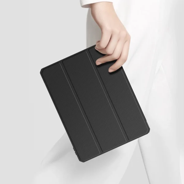 Dux Ducis Toby armored tough Smart Cover for iPad Pro 11'' 2021 with a holder for Apple Pencil blackeng