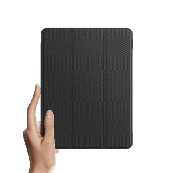 Dux Ducis Toby armored tough Smart Cover for iPad Pro 11'' 2021 with a holder for Apple Pencil blackeng