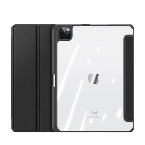 Dux Ducis Toby armored tough Smart Cover for iPad Pro 11'' 2021 with a holder for Apple Pencil blackeng