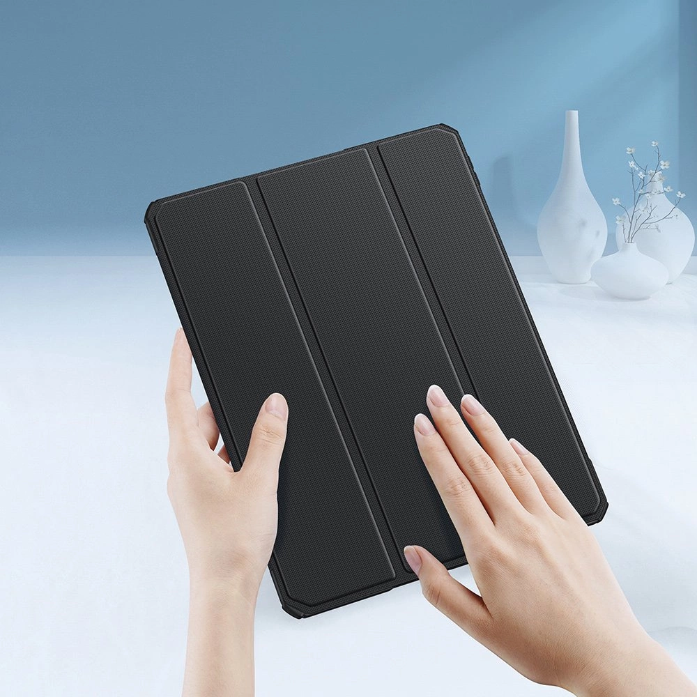 Dux Ducis Toby armored tough Smart Cover for iPad Pro 11'' 2021 with a holder for Apple Pencil blackeng