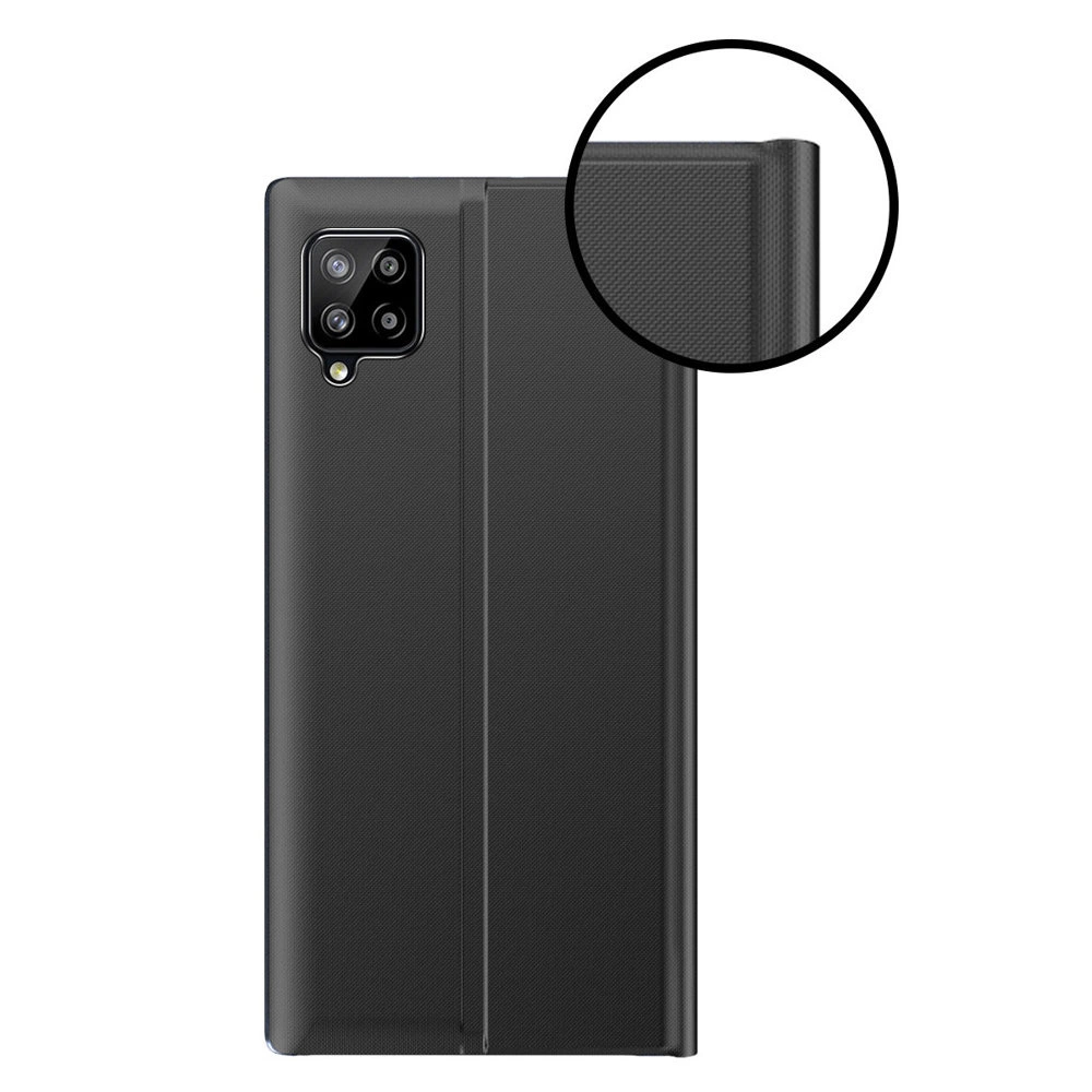 Sleep Case Bookcase Type Case with Smart Window for Samsung Galaxy A22 4G blackeng