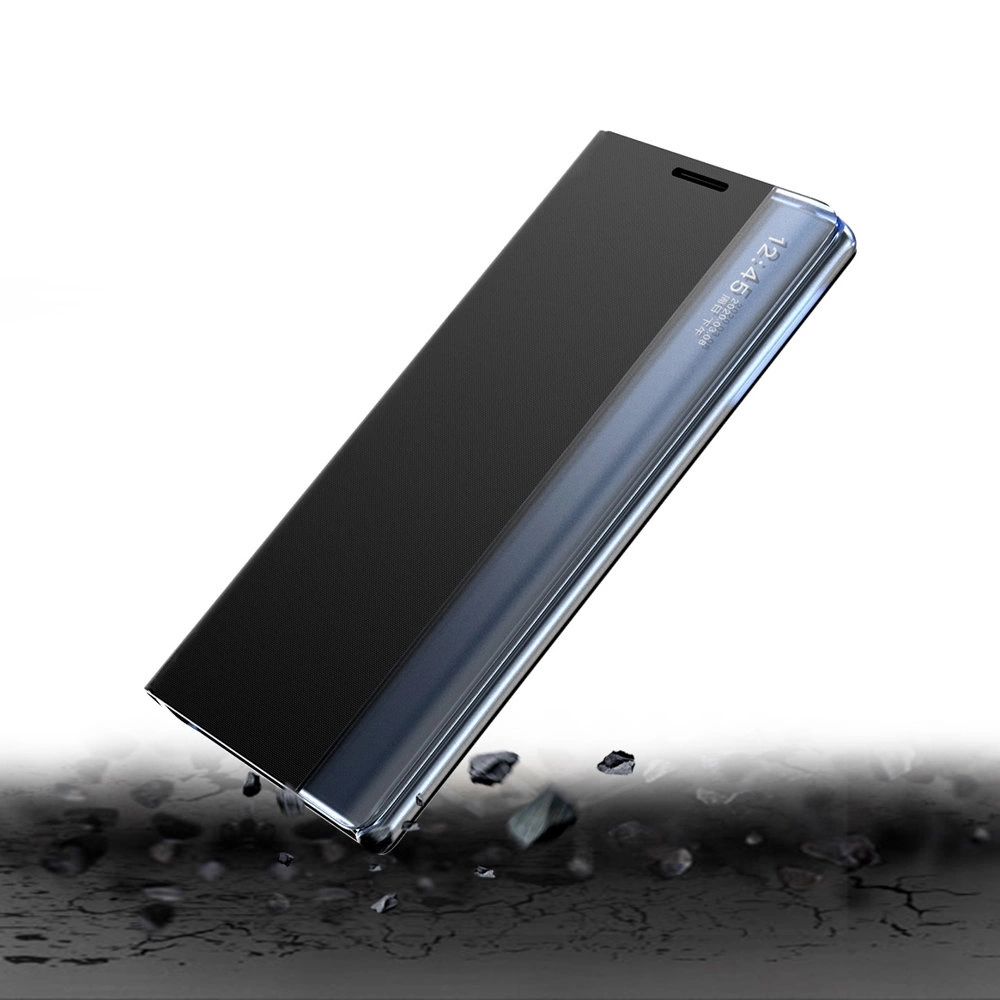 Sleep Case Bookcase Type Case with Smart Window for Samsung Galaxy A22 4G blackeng
