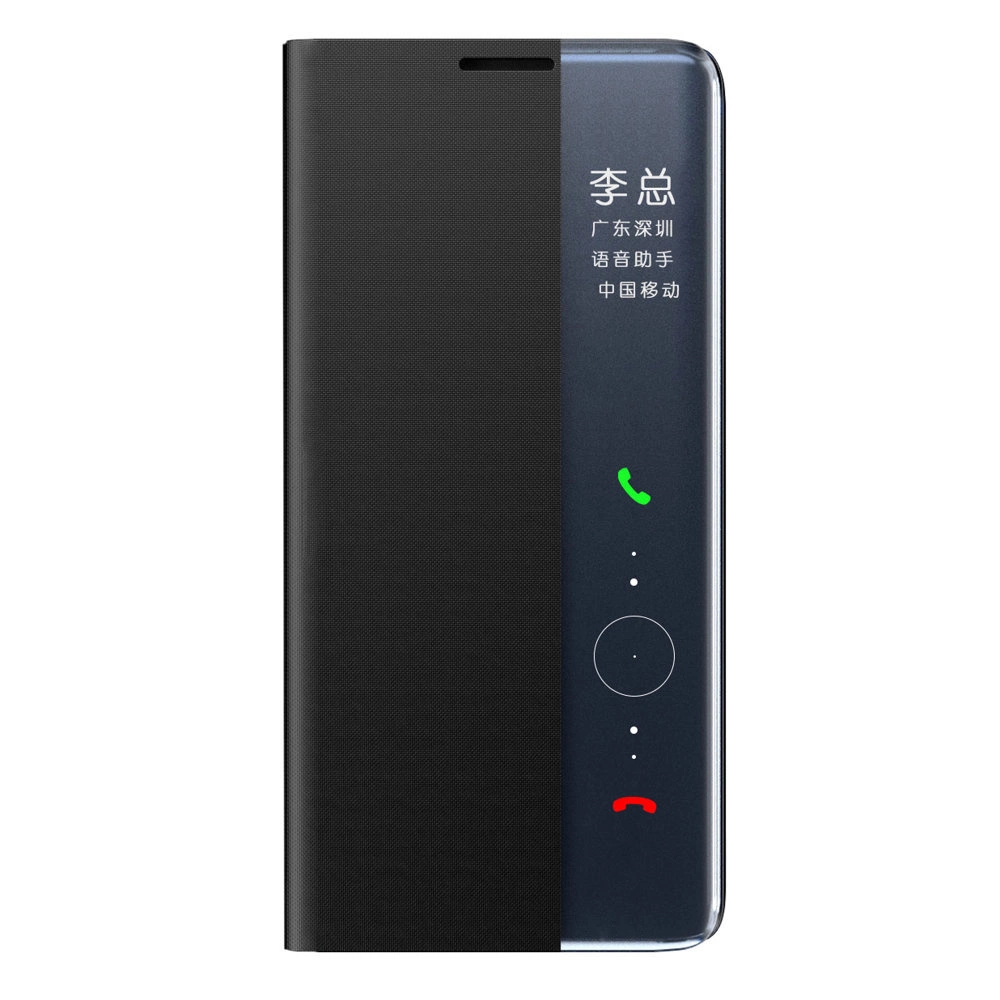 72401_8 Sleep Case Bookcase Type Case with Smart Window for Samsung Galaxy A22 4G pinkeng