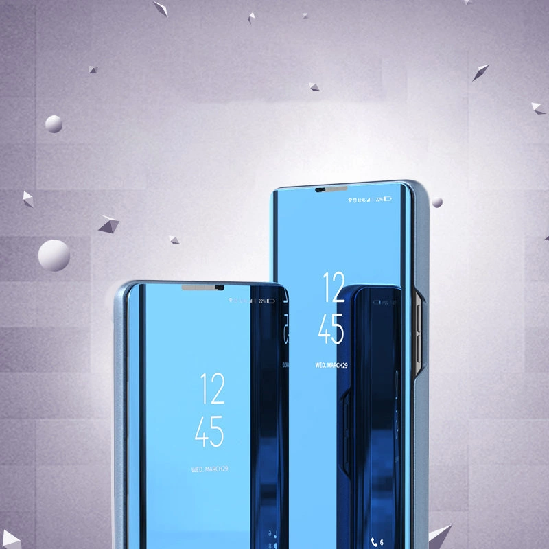 Clear View Case cover for Samsung Galaxy A22 4G blackeng