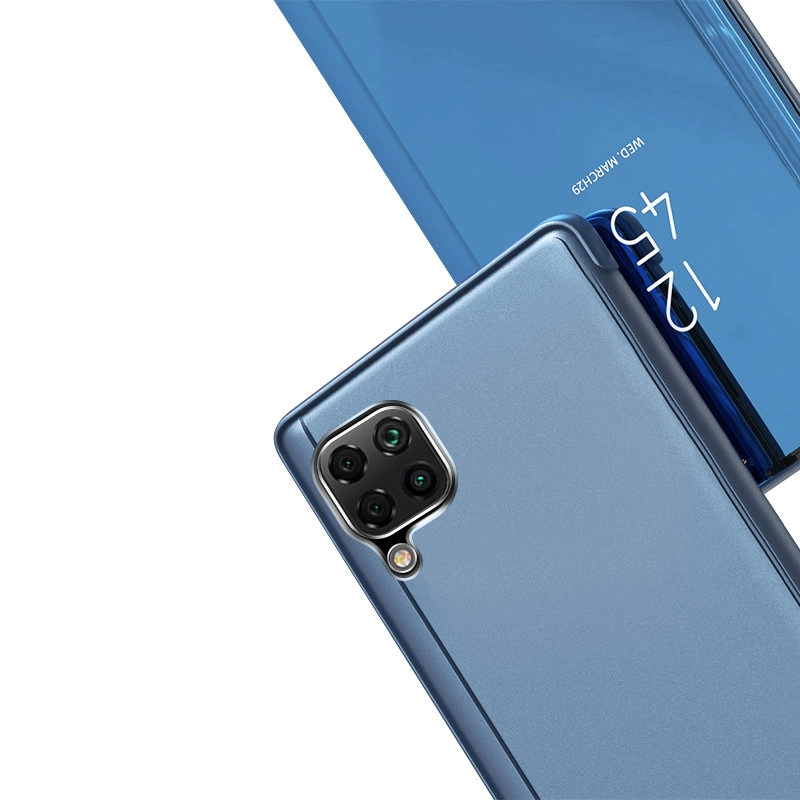 Clear View Case cover for Samsung Galaxy A22 4G blueeng