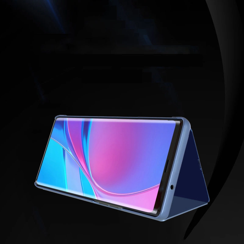 Clear View Case cover for Samsung Galaxy A22 5G blackeng