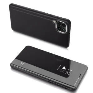 Clear View Case cover for Samsung Galaxy A22 5G blackeng