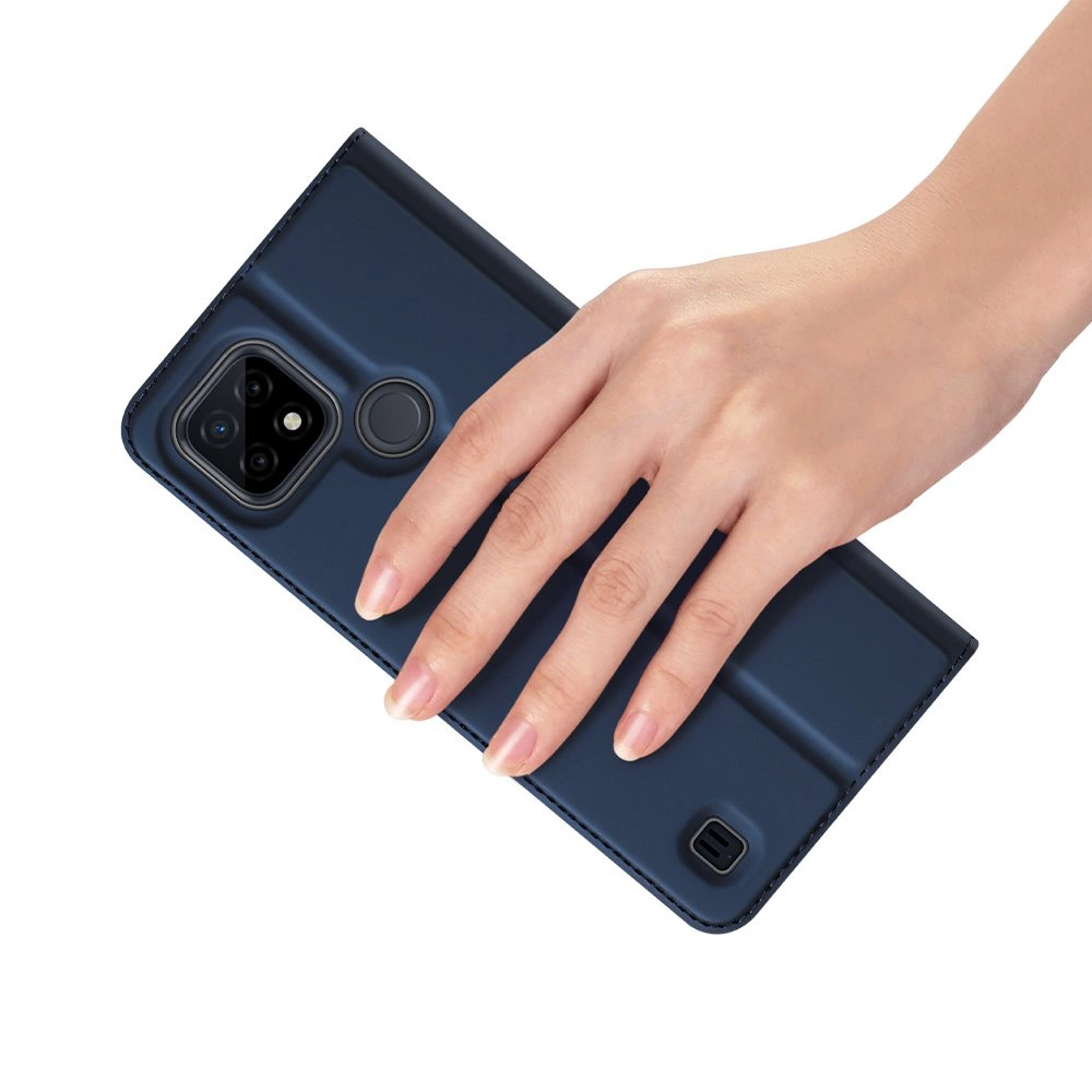 72451_7 Dux Ducis Skin Pro Bookcase type case for Realme C21 blackeng