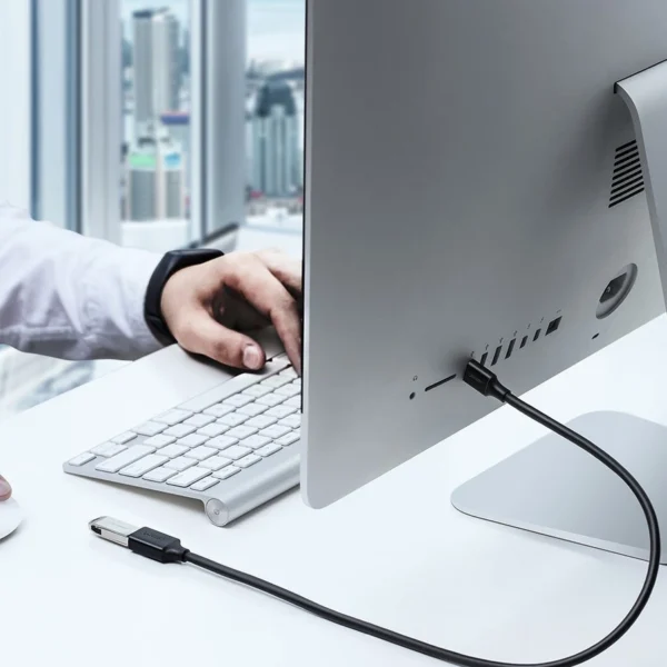 [ON RETURN] Ugreen cable cord extension adapter USB 3.0 (female) - USB 3.0 (male) 3 m black (US129 30127)eng