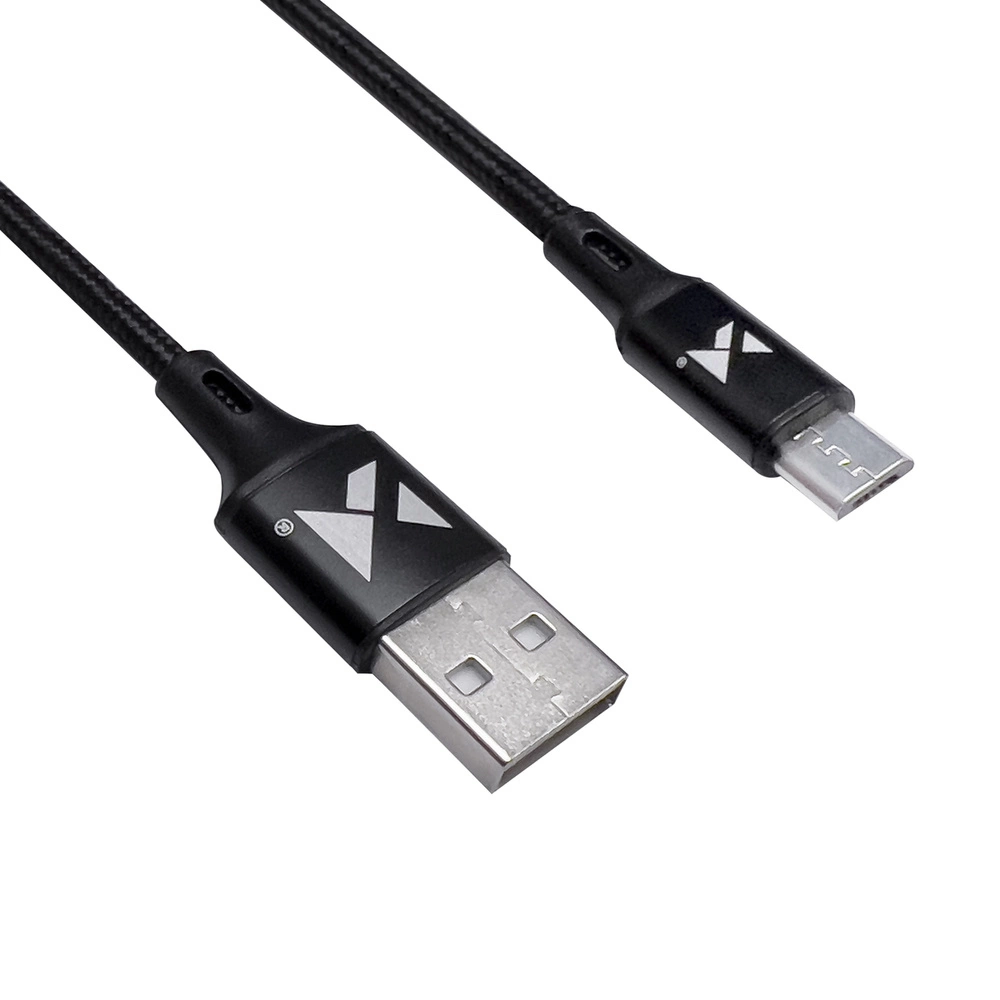 Wozinsky cable USB - microUSB 2,4A 1m black (WUC-M1B)eng