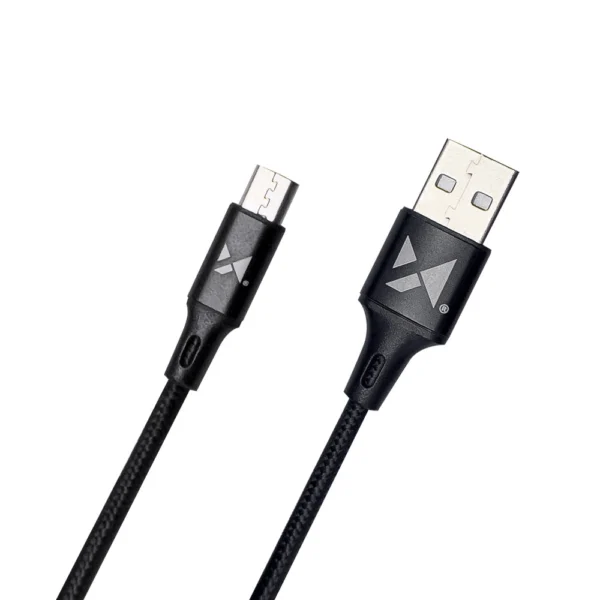 Wozinsky cable USB - microUSB 2,4A 1m black (WUC-M1B)eng