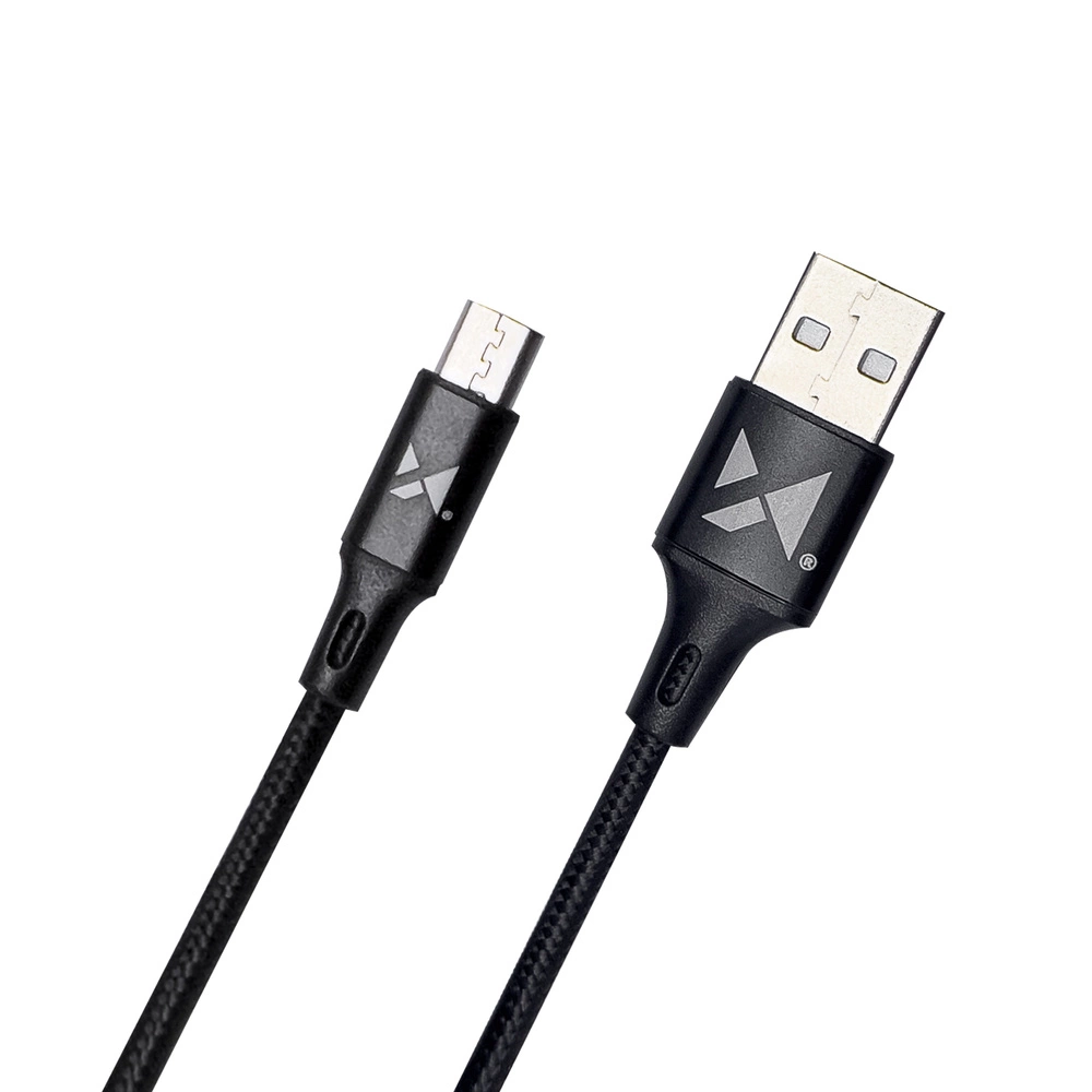 Wozinsky cable USB - microUSB 2,4A 1m black (WUC-M1B)eng
