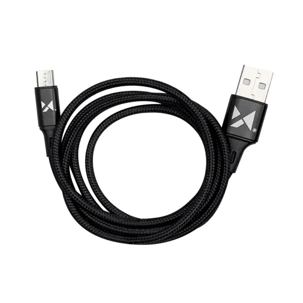 Wozinsky cable USB - microUSB 2,4A 1m black (WUC-M1B)eng
